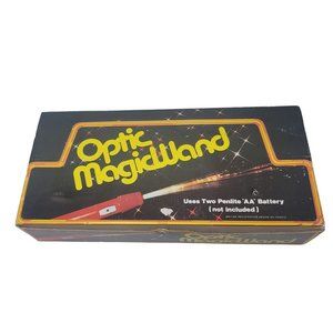 vintage optic magic wand new in box 48 pack blue and red fiber optic toy